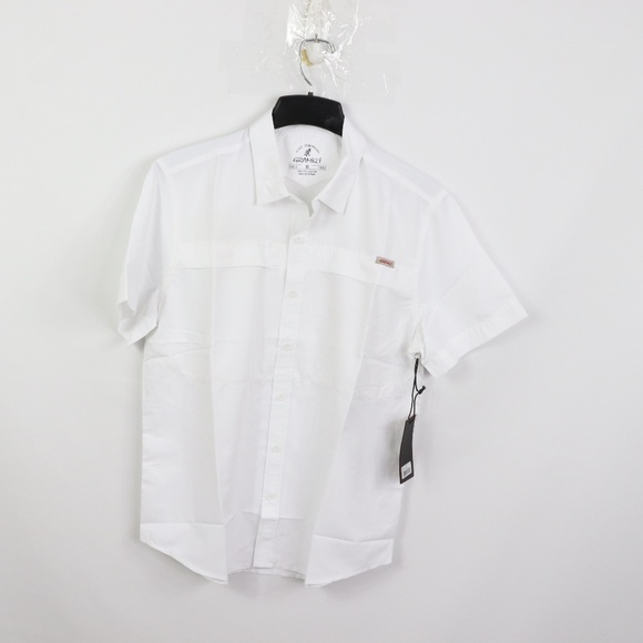 New Gramicci Pescador Tech Hiking Camp Shirt White - Picture 1 of 8